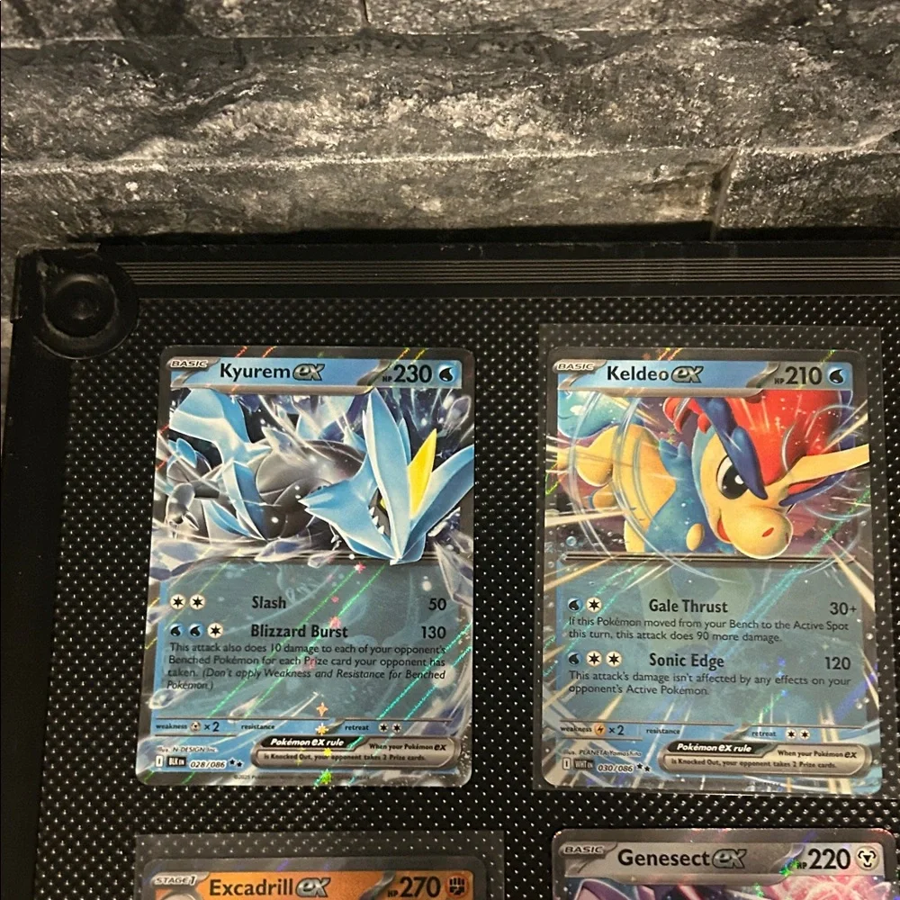 Pokemon EX lot of 9‎ Holo cards from Black Bolt/White Flare Set M/NM